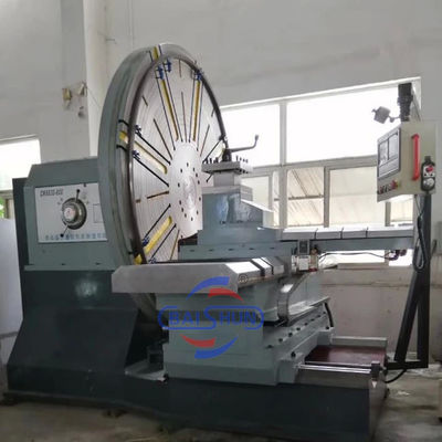 Hochpräzise Metalldrehmaschine Horizontale Drehmaschine für Flansche