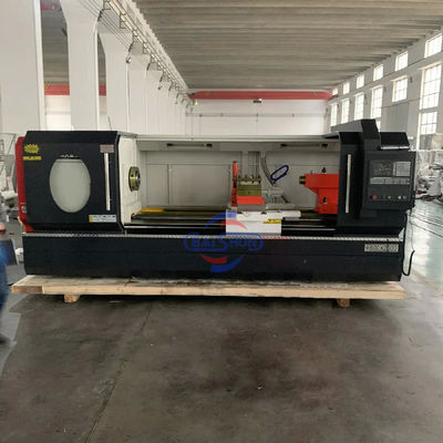 CAK6140 Horizontales Flachbett CNC Drehmaschine Automatische Metalldrehmaschine