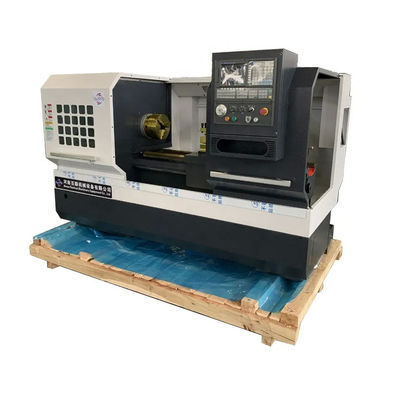 Horizontale Drehmaschine CNC Drehmaschine Fräszentrum mit lebendem Werkzeug Flachbett