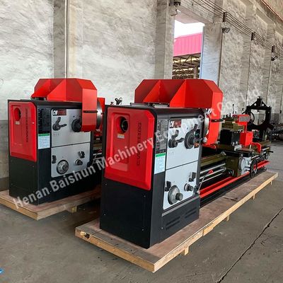 Präzisionsbank Manuelle Drehmaschine Universelle Drehmaschine Horizontale parallele mechanische Drehmaschine