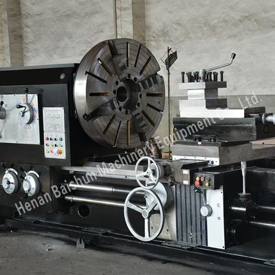 Cw61-Serie Automatische Drehmaschine Horizontale Drehbettloch Drehmaschine Großloch