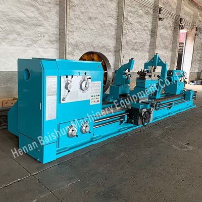 Schwere manuelle konventionelle Metalldrehmaschine für Stahl 200 Rpm