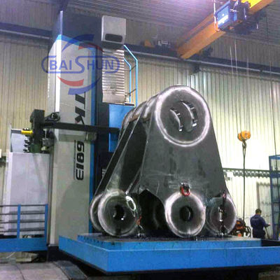 Positives hängendes Kopfstück Planer-Typ Cnc-Metallfräsenmaschinen-Service-System