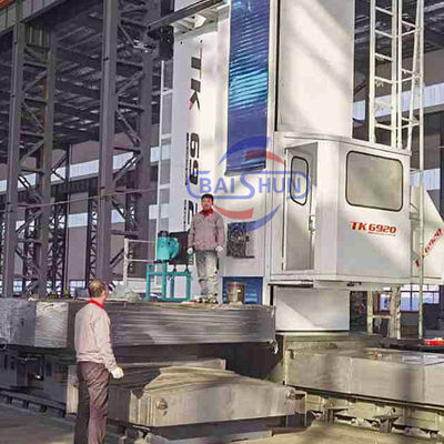 Große Tk69 Schwerlast-horizontale CNC-Bohrmaschine Bodenart Hochgeschwindigkeits-große Reisebohrmaschine