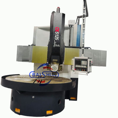 Henan Drehmaschine CK5125 Schwere Metallschneidwerkzeuge vertikale CNC Drehmaschine