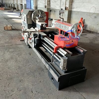 Horizontale Drehmaschine, konventionelle Drehmaschine, horizontale Steifmetallschneidmaschine