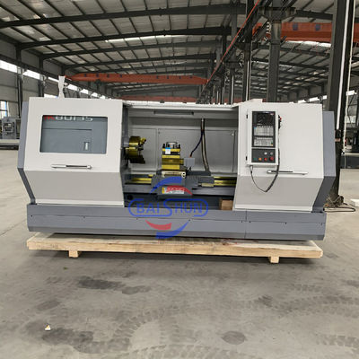 CE-zertifizierte automatische, hochpräzise, horizontale CNC-Flachbettdrehmaschine