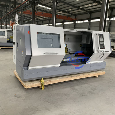 Horizontale Drehmaschine Metall Schrägbett Flachbett Präzision CNC Drehmaschine