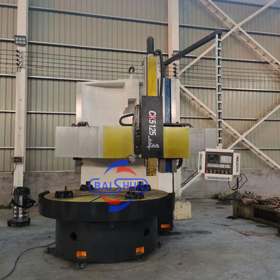 2.5Meterbearbeitung Ck5125 Drehmaschine Cnc Fanuc vertikale Turmdrehmaschine