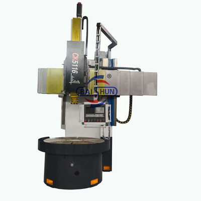 CNC-Vertikaldrehmaschine mit einer einzigen Spalte VLT Automatische vertikale CNC-Drehmaschine