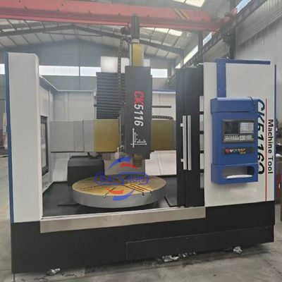 Cnc Drehmaschine Preis Einkolumne Automatische vertikale Drehzentrale mit Schutzdeckel