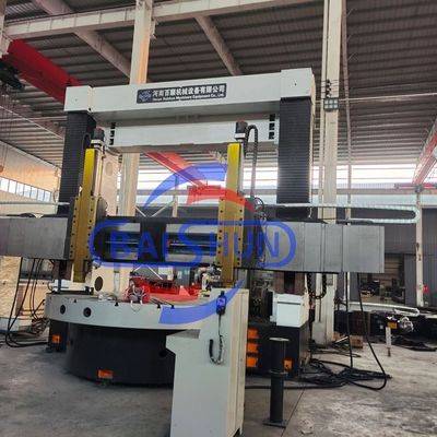 CNC-Vertikaldrehmaschine zur Metallbearbeitung mit PLC-Steuerung und Touchscreen