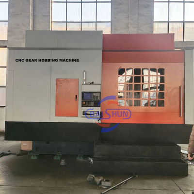 Hochgeschwindigkeits-Wurmgetriebe-Schneidemaschine mit CNC-Typgetriebe-Schneidemaschine