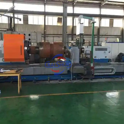 5m Horizontale große Bohrmaschine CNC-Rolldrehmaschine Rollverarbeitung