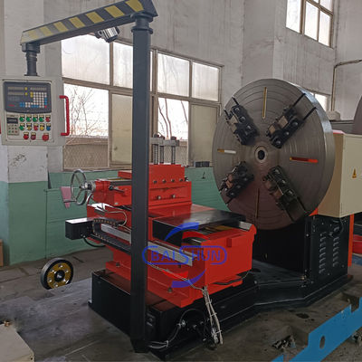Professionelle große Swing Horizontale CNC-Drehmaschine zum Drehen mit 3000 mm Flansche