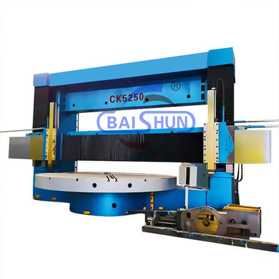 High Speed Heavy Duty CNC Vertical Lathe For Wind Power Flange And Energy Components