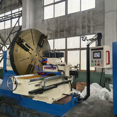 Hochpräzise, professionelle, große Flanschmaschine zum Bearbeiten und Drehen