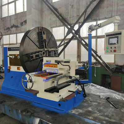 Hohe Stabilität Flansche Ende Dreh große Fläche Drehmaschine mit 3500 mm Schwingendurchmesser
