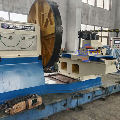 Professionelle große horizontale Flansche Drehmaschine zum Drehen von Aluminiumrad