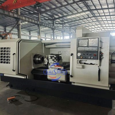 Großdurchmesser QK1325 Doppel Chuck 2-Achsen CNC Flachbett Rohr Drehmaschine