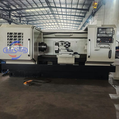Präzision QK1322 Automatische Horizontale Flachbett CNC Rohrdreh Drehmaschine zum Verkauf