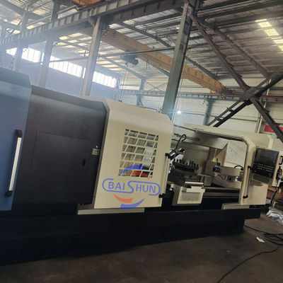 CNC-Doppel-Räder-Drehmaschine QK1325 für Rohrbearbeitung