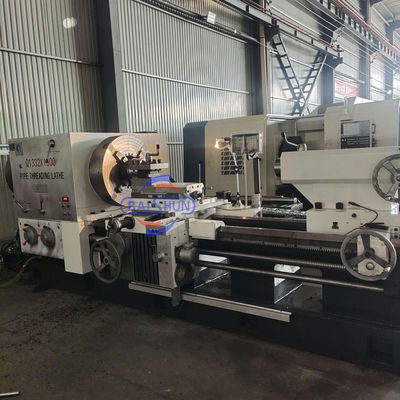 Heiss verkaufte neue schwere QK1332 Metall-Cnc-Rohr-Drehmaschine für die Rohrverarbeitung