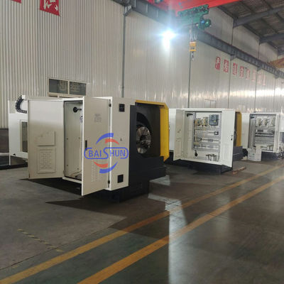 Heissverkauf Automatische 255mm Spindelbohrmaschine Großgröße QK1332 CNC-Rohr-Drehmaschine