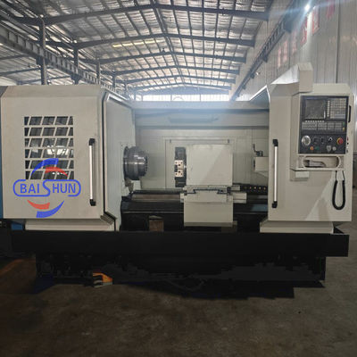 Großspindelbohrung Horizontale CNC-Metallrohr-Drehschneidemaschine