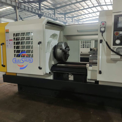 Maschine zur Verarbeitung großer Ölrohre, automatische horizontale Rohrschnur, Drehmaschine, Rohrschnürmaschine