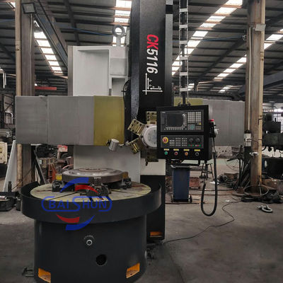 Russland Markt CK5116 Karusselldrehmaschine Einkolumnen-VTL-CNC-Metalldrehmaschine