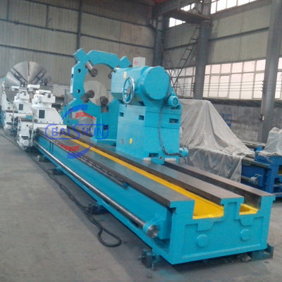 C61250 Schwerlast-Horizontal-Drehmaschine 32 Tonnen Tragfähigkeit 2500 mm Umlaufdurchmesser