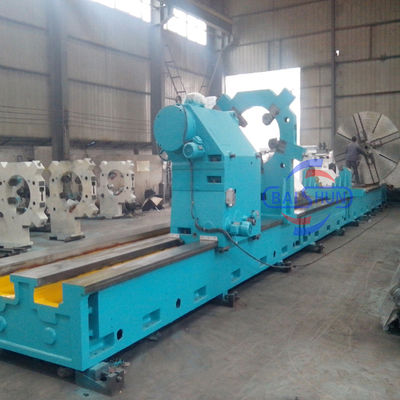 C61250 Schwerlast-Horizontal-Drehmaschine 32 Tonnen Tragfähigkeit 2500 mm Umlaufdurchmesser