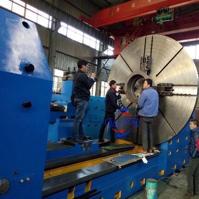 Großer Schwingendurchmesser Horizontale Rolldrehmaschine Drehmaschine Schwerlastdrehmaschine