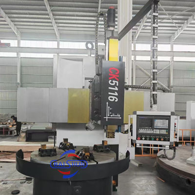 CK5116A CNC Einkolumnen vertikale Drehmaschine vertikale Fräsmaschine für Drehmaschine