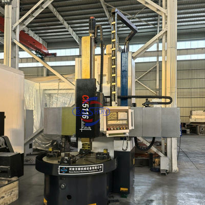 Präzisionsmodell CK5225 2-Achsen-Doppelsäulen-Metall-Dreh-Vertikal-Drehmaschine