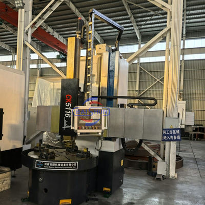 Hersteller Lieferung VTL Schwerlastmaschine CK5116A Hochpräzision 2 Achsen vertikale CNC Drehmaschine