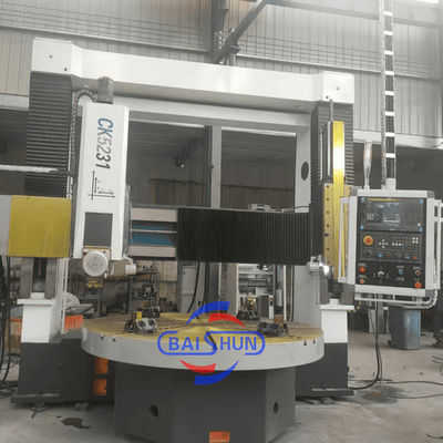 Präzisions-Doppelständer-VTL CK5231 Schwerlast-CNC-Vertikal-Drehmaschine mit 3150 mm Drehdurchmesser und 1600 mm Werkstückhöhe