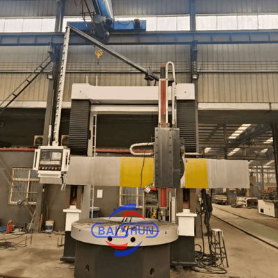 China CNC Vertikal-Drehmaschine für Schwerlast-Metallbearbeitung mit Siemens Steuerung