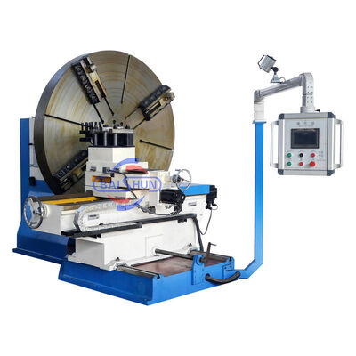 Chinesische Horizontale Flansche Ende gegenüber Drehmaschine C6025 mit 2500mm Max. Drehte Durchmesser und 2000mm Chuck Durchmesser