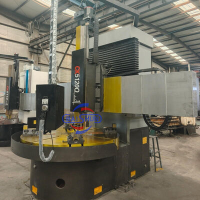 Leistungsstarke VTL CNC-Vertikaldrehmaschine für die Fertigung und Bearbeitung großer Teile