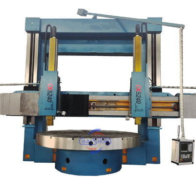 2 Achsen Bearbeitungswerkzeug Metall CNC Doppelspalte vertikale Drehmaschine großer Durchmesser