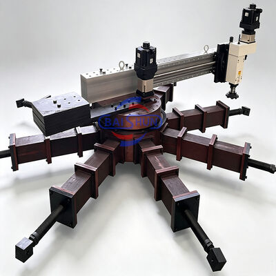 Präzisions-Flanschdrehmaschine 2000mm Innendurchmesser Montage Flanschbearbeitungsmaschine vor Ort