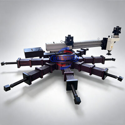 Großdurchmesser tragbare Flansche Drehmaschine pneumatischer hydraulischer Servoantrieb Multi-Power-Optionen